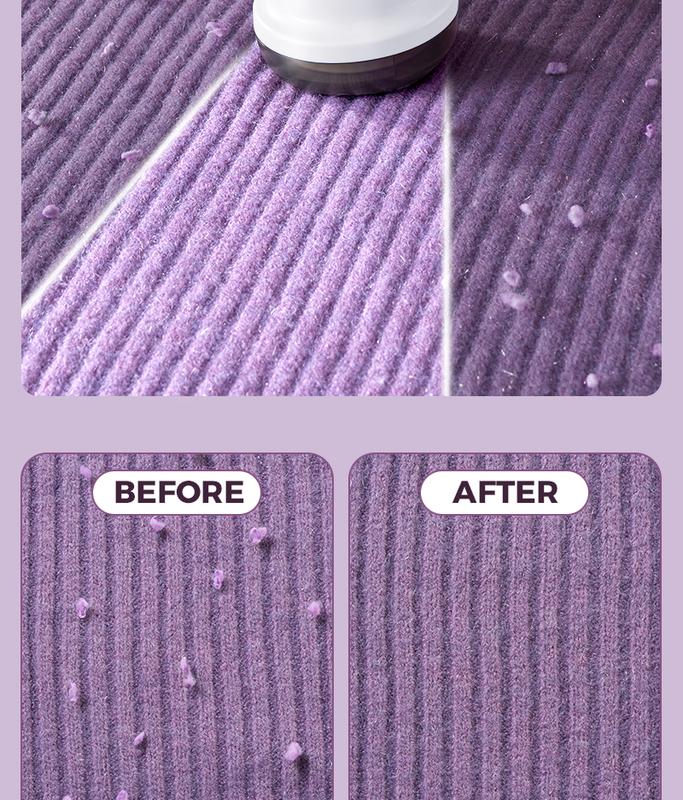 Rechargeable Fabric Shaver- Efficient Sweater and Lint Shaver for Clothes, Removing Fuzz, Lint Balls, Pills, and Hairballs.
