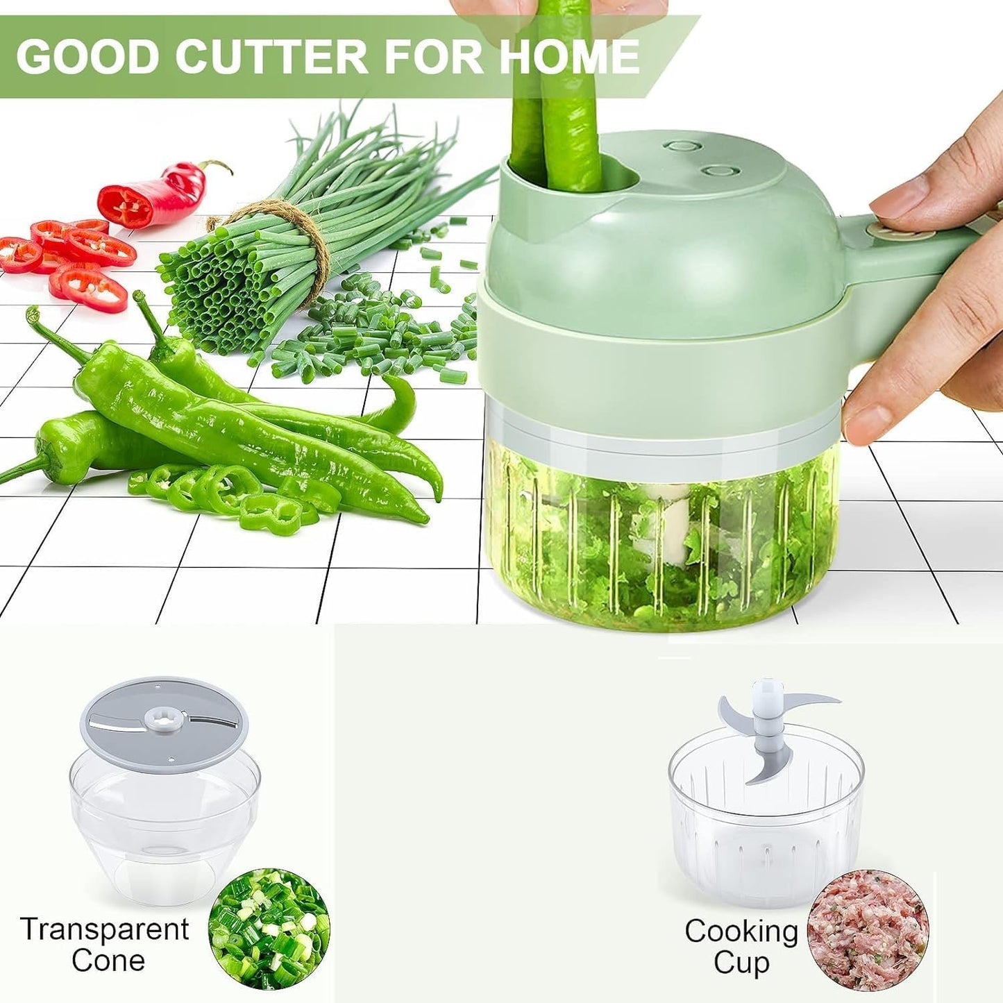 Ultimate 4-in-1 Food Chopper™