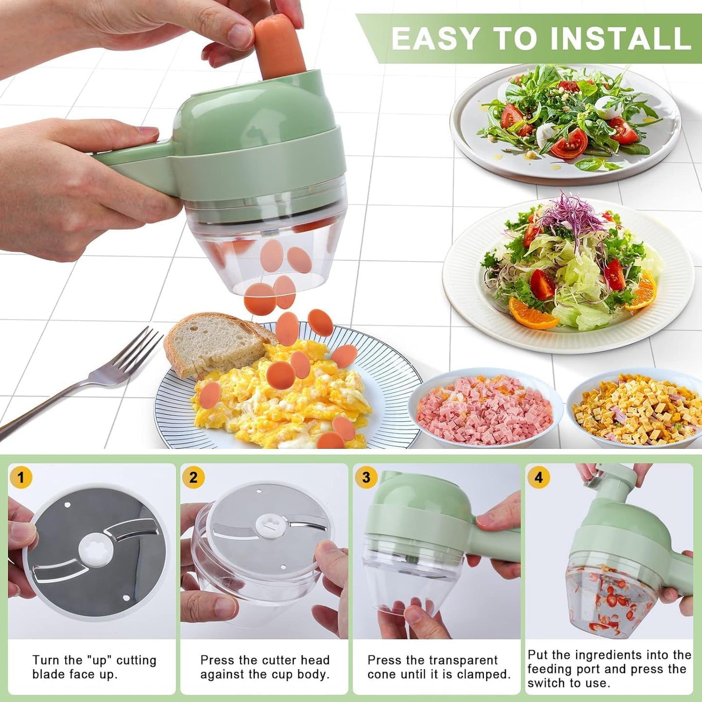 Ultimate 4-in-1 Food Chopper™