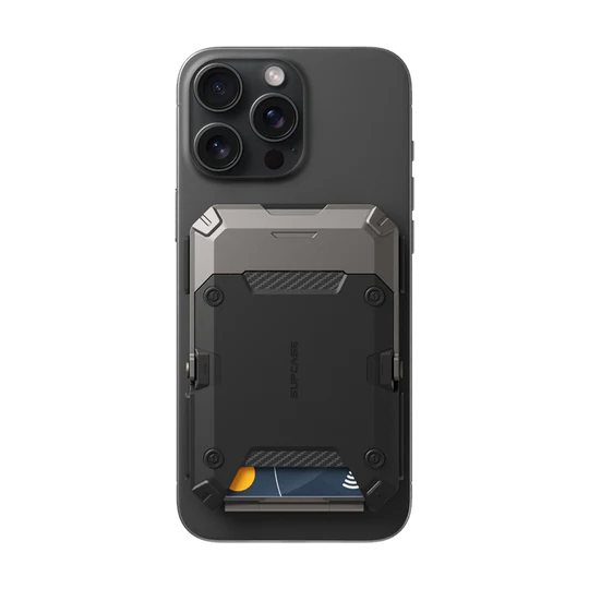 MagFlip Magnetic Wallet with Stand-Black