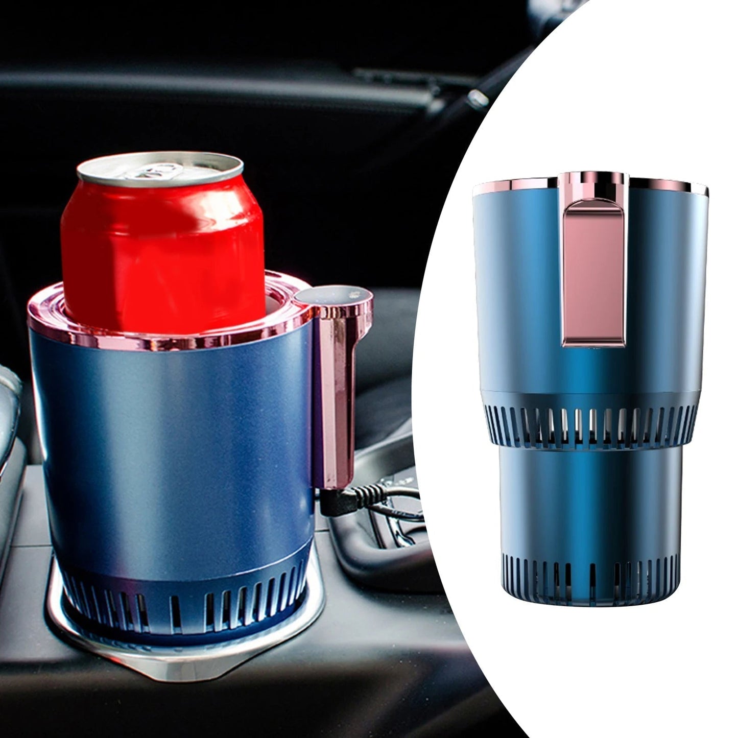 Smart Car Mug Cooler & Warmer – 2-in-1 Cup Warmer