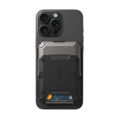 MagFlip Magnetic Wallet with Stand-Black