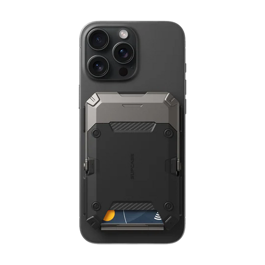 MagFlip Magnetic Wallet with Stand-Black
